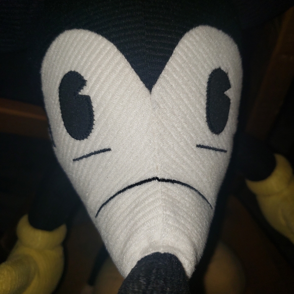 Disney Mickey Mouse Corduroy Plush Authentic Disney Store Exclusive - Picture 2 of 5